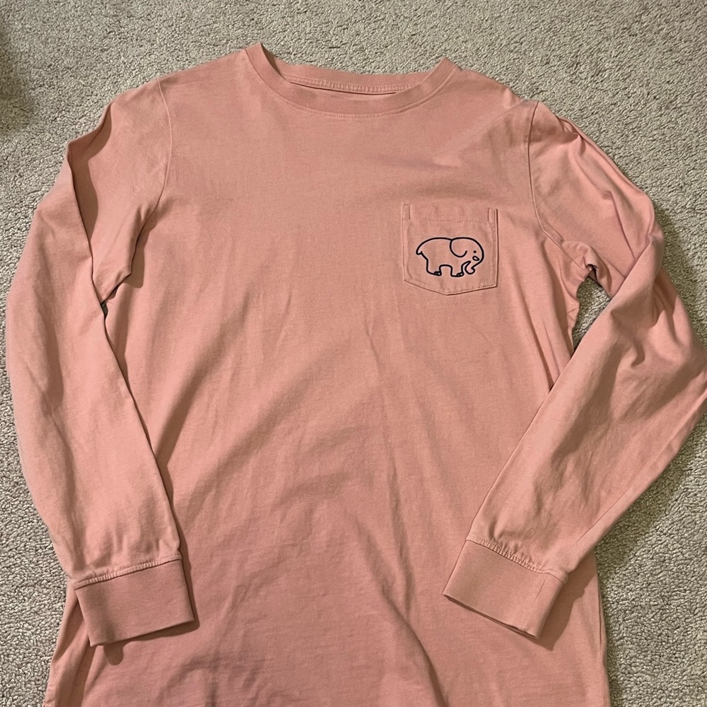 EUC Ivory Ella Long Sleeve Shirt Size Small